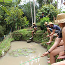 Java en Bali jongerenreis vissen