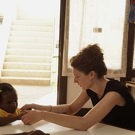 Aline doet vrijwilligerswerk In Suriname