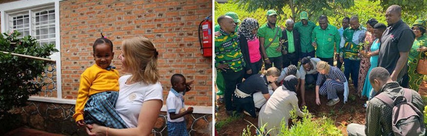 Qinn en Marthe doen vrijwilligerswerk in Tanzania