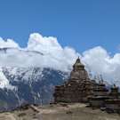 Nar Phu Valley Trekking 14 dagen trip Nepal uitzicht tempel