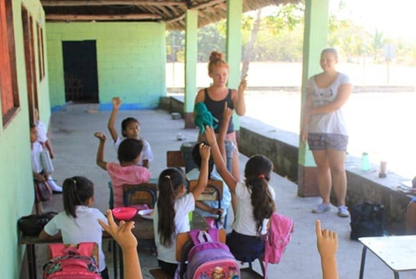 Schildpaddenproject Guatemala onderwijs