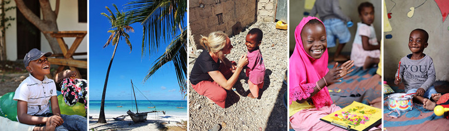 Stephanie vrijwilliger op Zanzibar