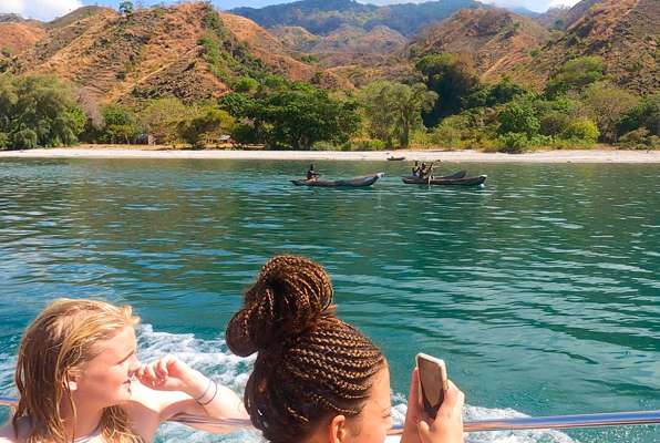 Lake Malawi foto maken van boodjes