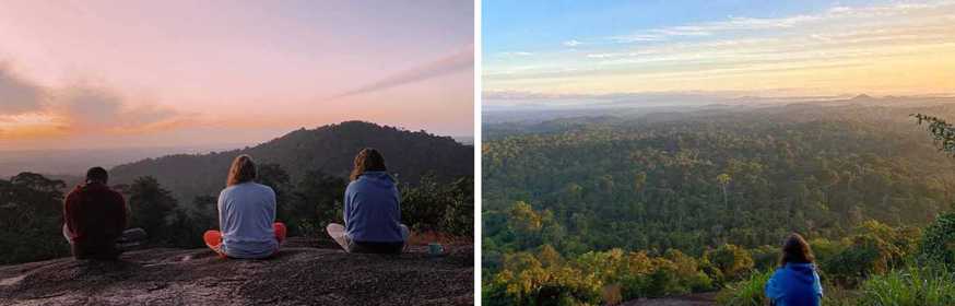 Vrijwilliger Suriname mooie natuur