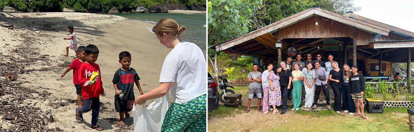 Vrijwilliger op Sumatra combinatie project schildpadden en onderwijs