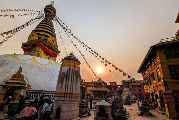 Kathmandu city trip tempel