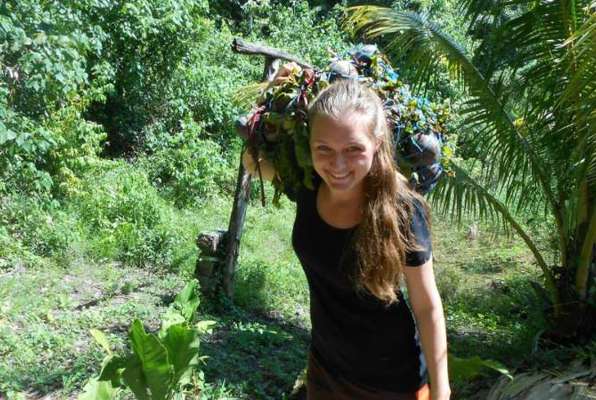 Jungle project Guatemala aan het werk