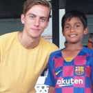 Voetbal project | Coaching & Training project Sri Lanka met een kind