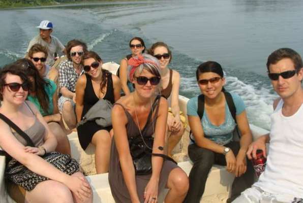 Jungle project Guatemala op de boot trip