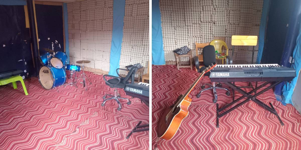 Vrijwilligerswerk met kinderen | Unique day care | muziek maken