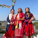 Vrijwilligerswerk Nepal community project vrouwen bij het huis